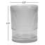 Fortessa NoHo Glass, 9.85 Oz. Double Old Fashioned (Set of 4), Amber-485320910