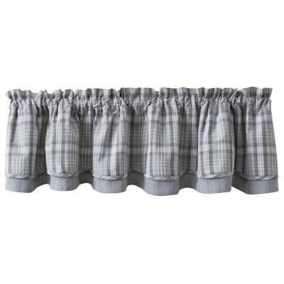 Hartwick Lined Layered Valance 72'' x 16''