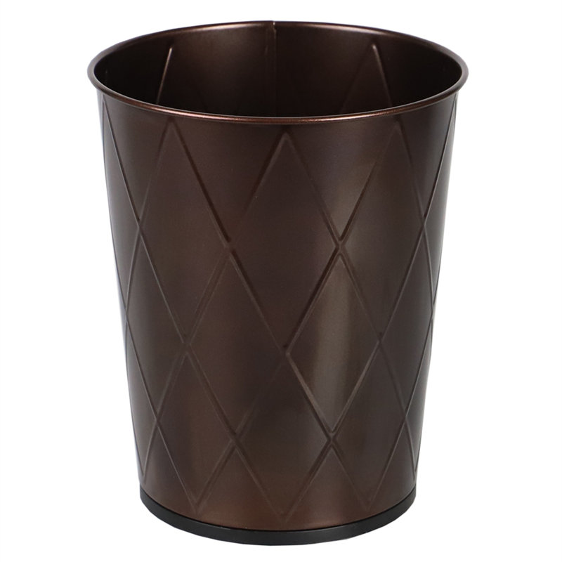 Corbeille pour déchets Asiya, Marron