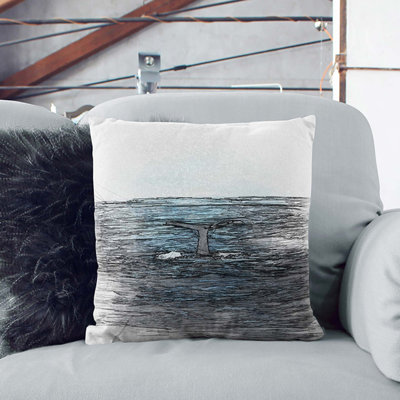 Abstract Square Throw Cushion