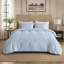 Housse de couette, Serta Simply Clean - bleu clair - grand