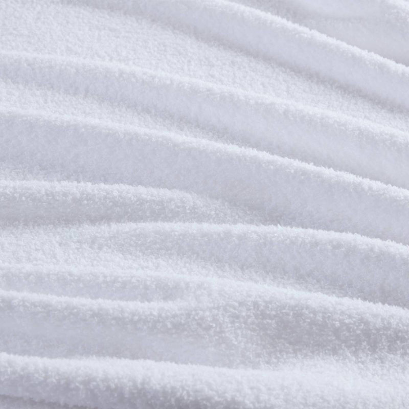 1 très grande couverture blanche PCS, Blanc, Très grand lit