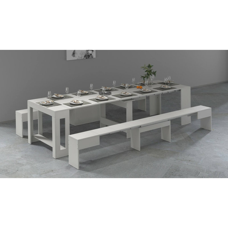 Nazish 4 - Person Dining Set, White