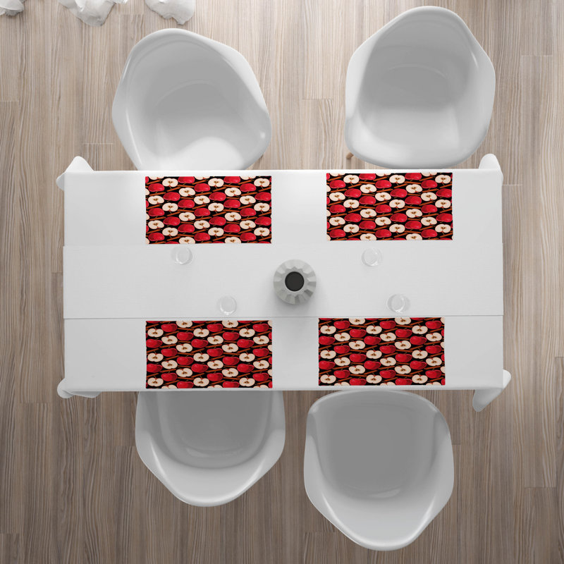 Polyester Food & Drink Rectangle Placemat