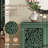 Vintage Hollow-Carved 2-Door Display Storage Sideboard-512195128