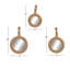 Ensemble de 3 miroirs muraux Amiyah