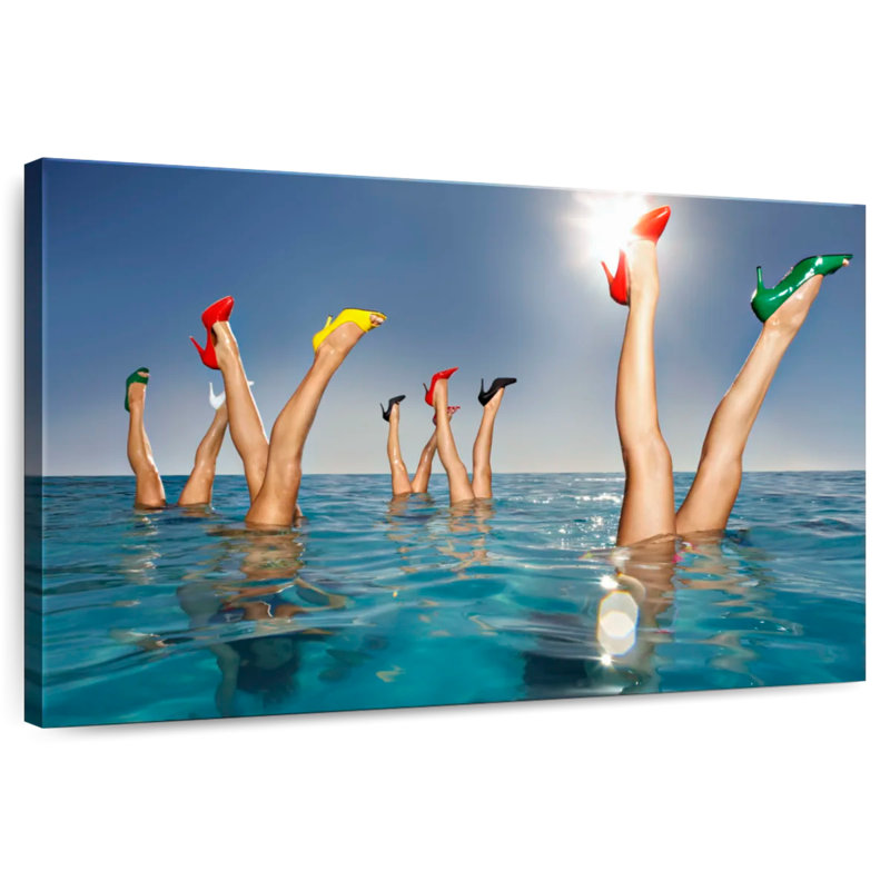 Swimming With Stilettos On, 20" H x 30" W