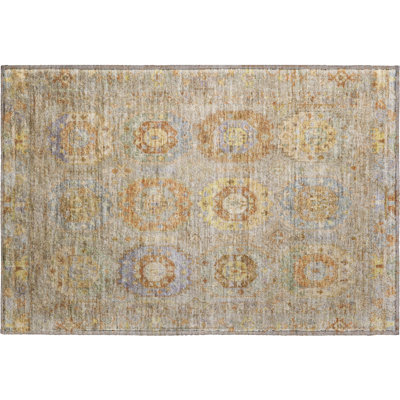 Premium Machine Washable Mayfield AMF2227 Panel Rug