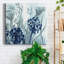 Indigo Field II - impression sur toile tendue-492508675