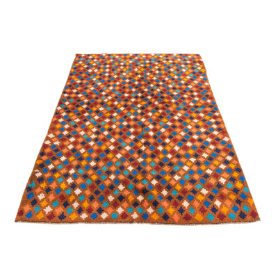 Tapis orange Nunez