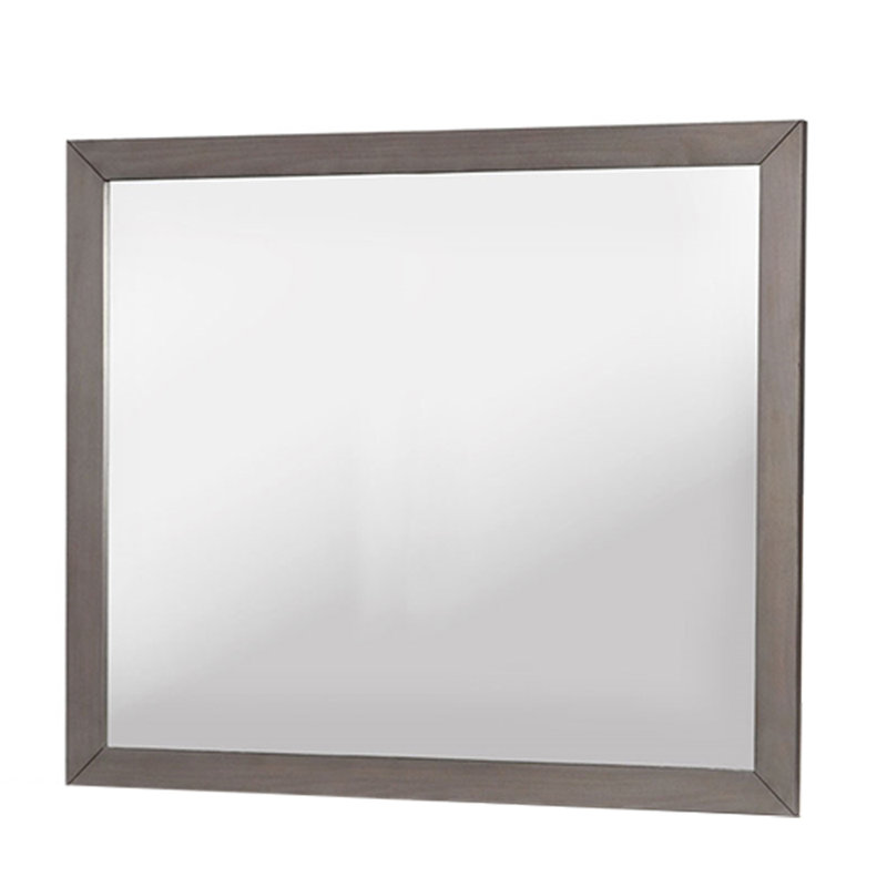 Miroir de commode mid-century modern Maspeth, Gris