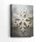 Soft Linen Icicles Whisper-Premium Gallery Wrapped Canvas