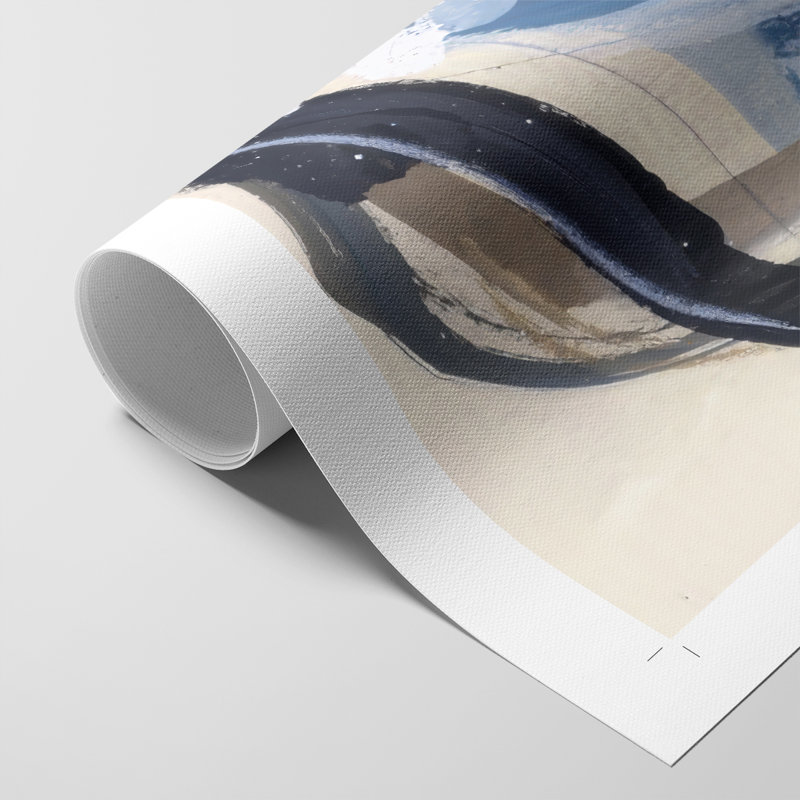 Base lunaire II - Impression sur toile seulement - NON-CADRE, H 48 po x l 32 po
