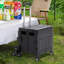 Caetlyn 41cm H x 33.5cm W Utility Cart with Wheels-479712859