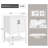Jayelle 24'' Single Bathroom Vanity with Ceramic Top