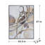 35,4 x 47,2 x 1,5 po, aquarelle abstraite