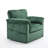 Oversized 33 Inch Chenille Chair - Cushioned Armchair For ' Fun Comfortable Rotatable Living, Bedroom, Office, Room With Surface Any Occasion Cotton-582616141