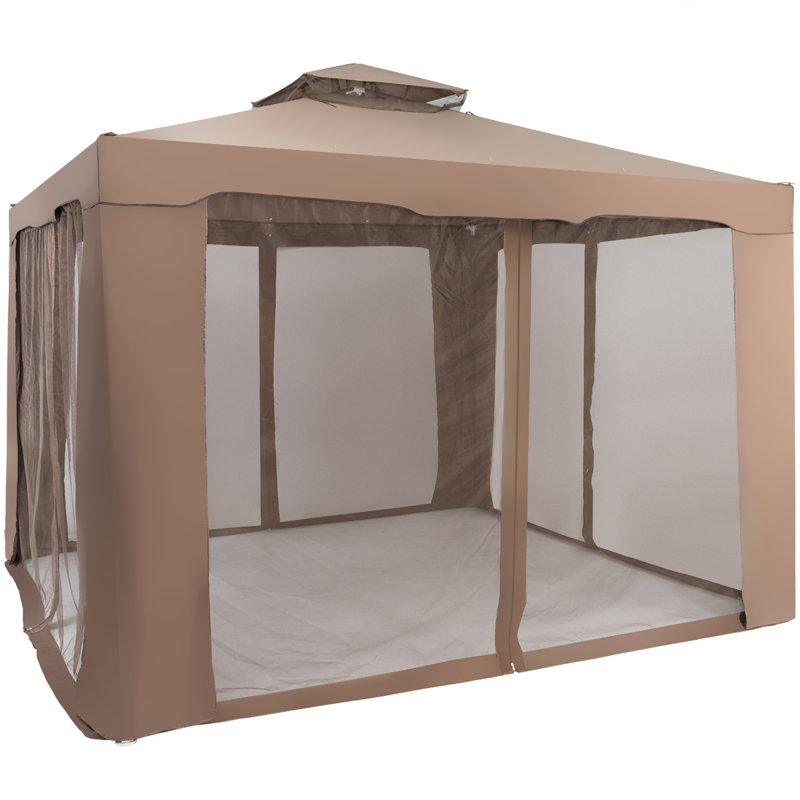 Brishon 3m x 3m Metal Patio Gazebo