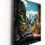 Horloge murale moderne Jeanneke - Cityscapes-1435598174