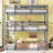 Grey Rubber Wood Triple Watsons Bunk Bed With Two Built-In Ladders, Safety Guardrails, And Detachable Structure-2059467642