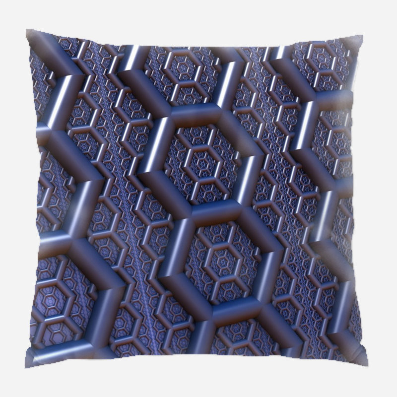 Coussin hexagonal Dolezal, Intérieur