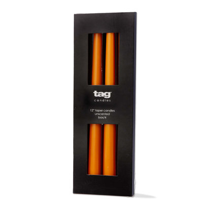 Bougie conique 12 po Tag Color Studio S / 4