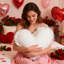 Housse de coussin Valentines Heart
