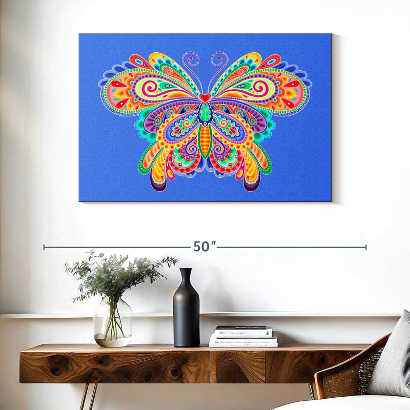 Papillon Brampt, H 26 po x l 39 po
