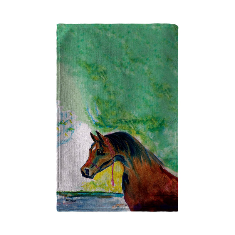 Serviette de cuisine pour le cheval de prix