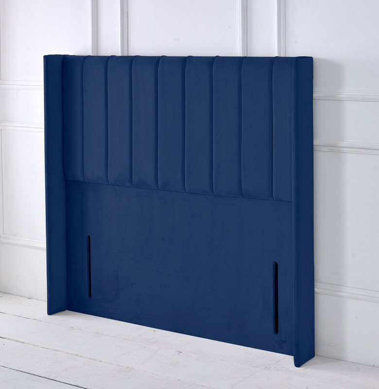 Upholstered Headboard, Blue, Single (3')