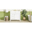 Meuble-lavabo de 36 po avec lavabo supérieur, meuble-lavabo moderne avec 2 tiroirs et tiroir escamotable, meuble-lavabo simple-1520701321