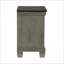 Table de chevet 2 tiroirs Transitional-Rustic Gris antique-1834023775