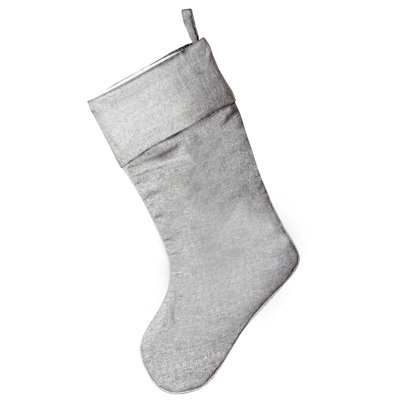 19 in. Silver Stocking