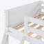 Solid Wood Twin Size Loft Bed With Ladder(White)(OLD SKU: WF292330AAK)