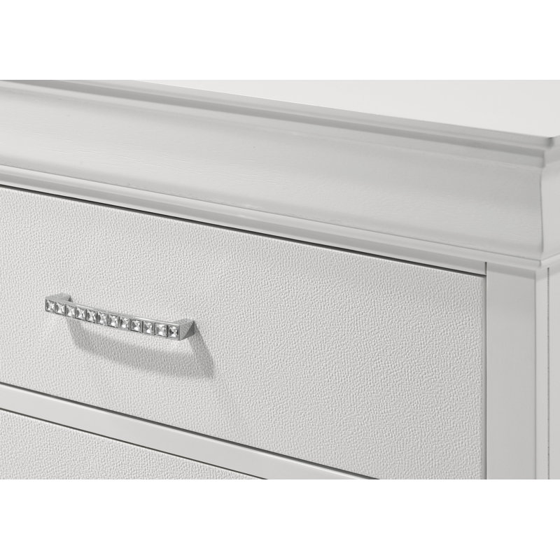 Commode blanche Amalia, Blanc