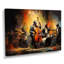 Beira jaune orange Jazz Band - art mural de danse pour le salon-887826371-917635397-887826426