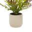 Plante à feuillage artificiel 9 "dans un vase