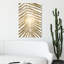 «Gold Tropical Leaves IV Gold Metallic», impression-2026132992-2026133004