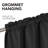 Deconovo 100 Percent Blackout with Liner Rod Pocket Curtain Panel Pair-75196917-75196899