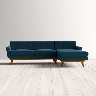 Engage Mid Century Modern Tufted Sectional