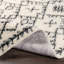 Tapis ivoire / noir Hilary Southwestern-15785469
