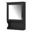 Armoire de rangement de salle de bain murale 20 "avec miroir-1481996780