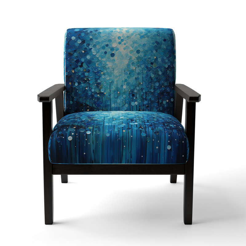 Chaise d'appoint rembourrée Azure Symphony III