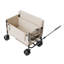Le chariot de chariot pliable se convertit en charge de 550 lb et en chariot utilitaire de 220 L pour le camp