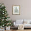 «Nautical Christmas Tree Sea Life - Floater Frame», impression sur toile-122265805-122265804
