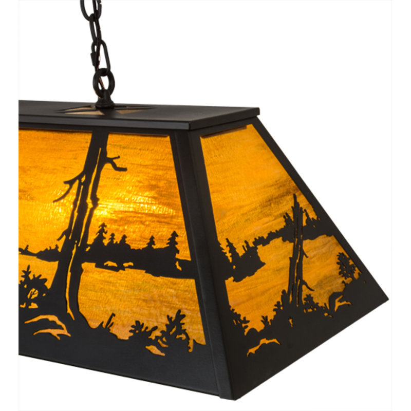 Bear At Lake 6 - Light Pendant