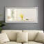 Miroir pleine longueur 66 po x 32 po avec cadre perlé et miroir