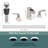 8 In. Waterfall Widespread 2-Handle Bathroom Faucet With Pop-Up Drain Assembly-113062681
