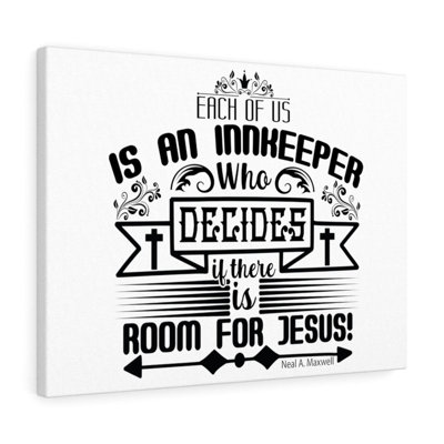 For Jesus - Wrapped Canvas Print