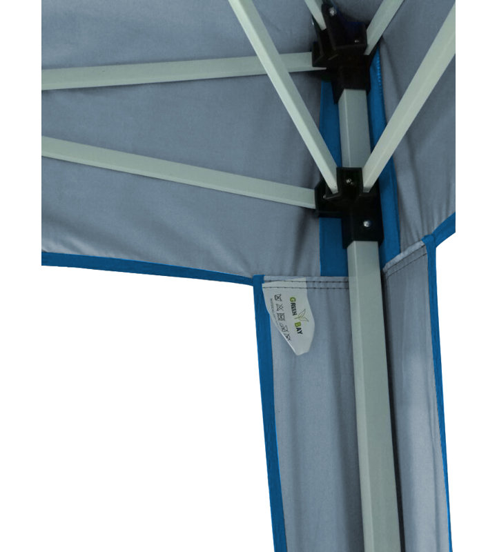 Adeen 3m x 3m Metal Pop-Up Gazebo, Blue